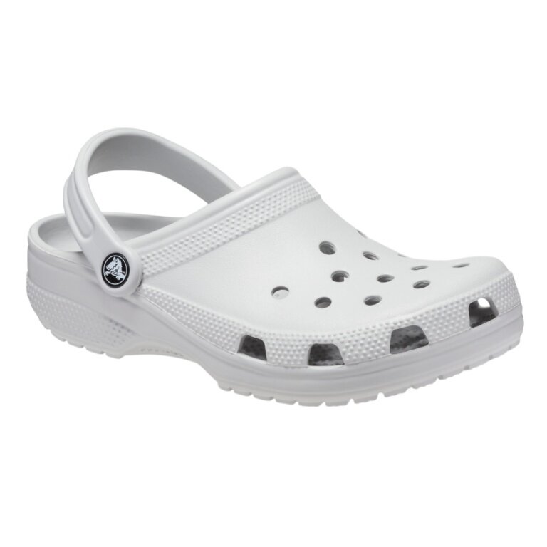 Crocs Sandale Classic Clog hellgrau Damen