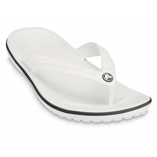 Crocs Zehensandale Crocband Flip weiss - 1 Paar