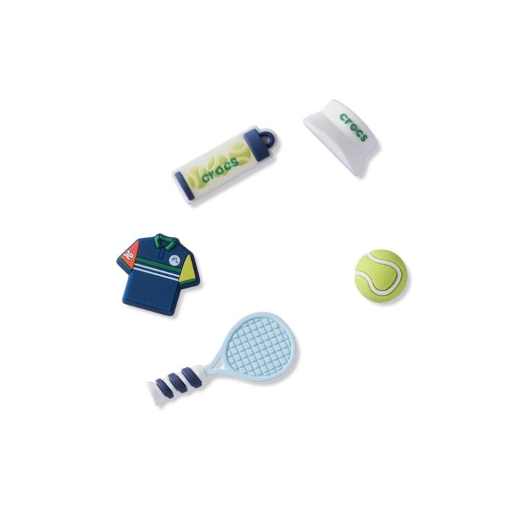 Crocs Jibbitz Tennis Game - 5 Stück