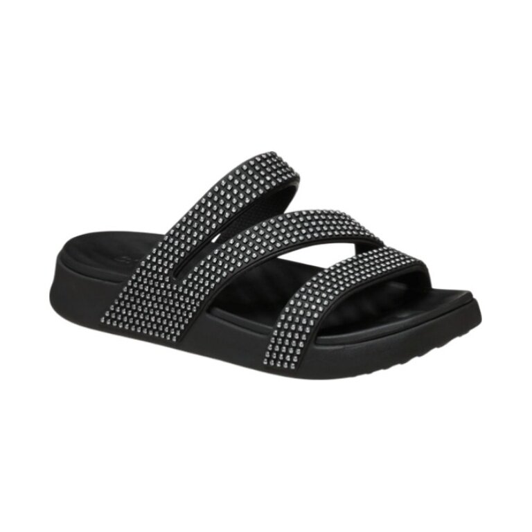Crocs Sandale Getaway Gems Triangle schwarz - Damen