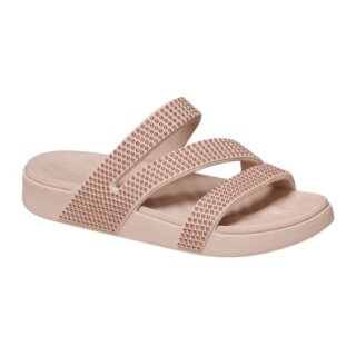 Crocs Sandale Getaway Gems Strappy Quartz hellbraun - Damen