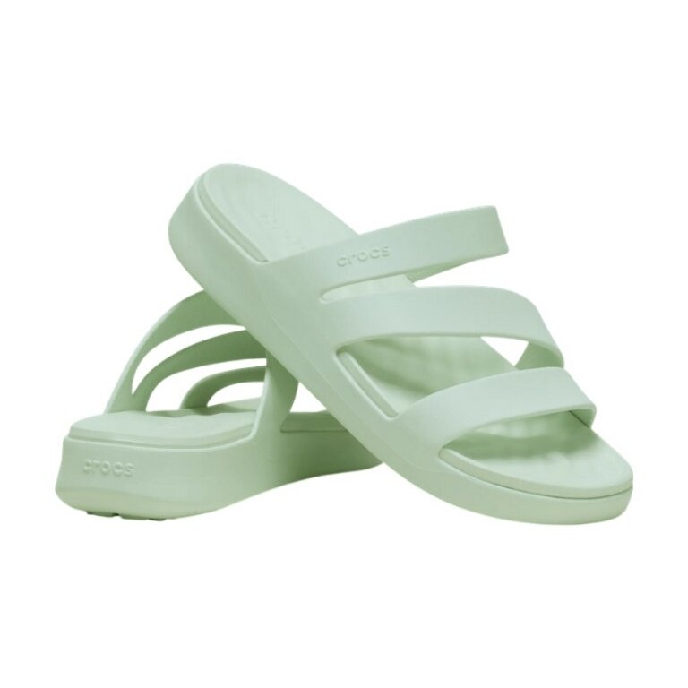 Crocs Sandale Getaway Strappy (leichtes, nahtlos, flexibel) mint Damen