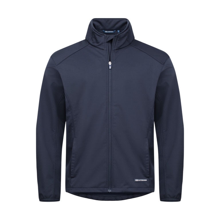 Cutter&Buck Softshelljacke Oak Harbor (Stretch-Material) navyblau Herren