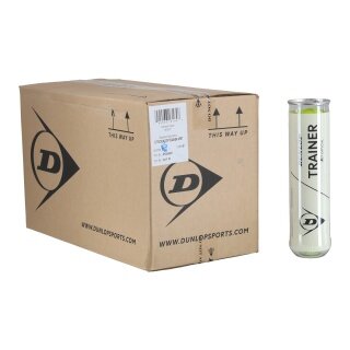 Dunlop Tennisbälle Trainer VDT Official Dose 18x4er im Karton