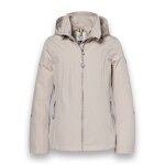 District Übergangsjacke Forget Me Not (mit Kapuze, wasserabweisend) sandbraun Damen