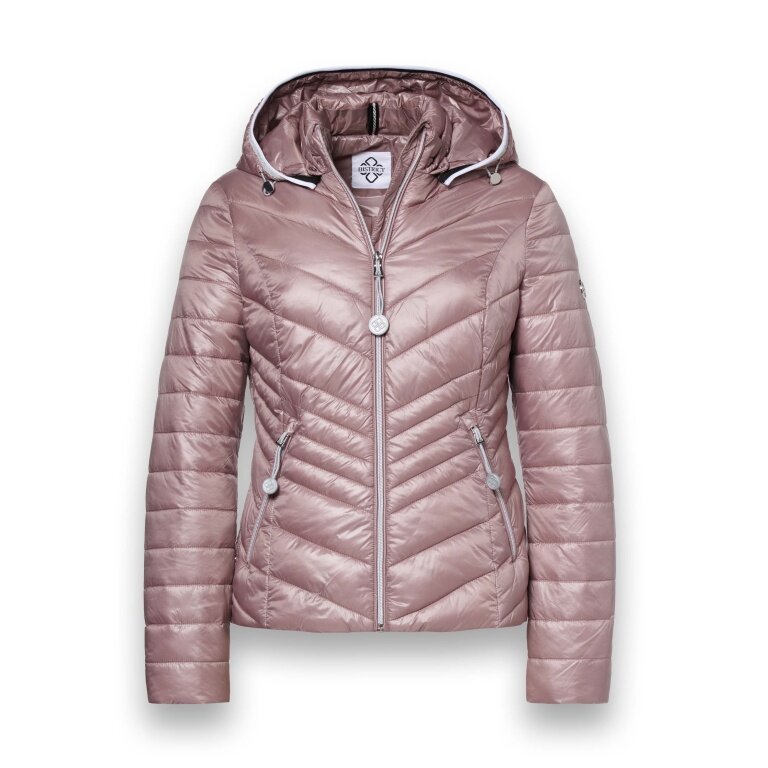 District Übergangsjacke Magnolia (mit Kapuze, wasserabweisend) rosa Damen