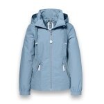 District Übergangsjacke Morning Glory (mit Kapuze, wasserabweisend) blau Damen