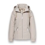 District Übergangsjacke Morning Glory (mit Kapuze, wasserabweisend) sandbraun Damen