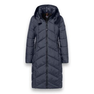 District Winter-Steppmantel Arosa (wasserabweisend) dunkelgrau Damen