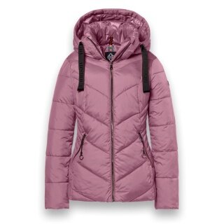 District Winterjacke Val Thorens (mit Kapuze, wasserabweisend) pink Damen