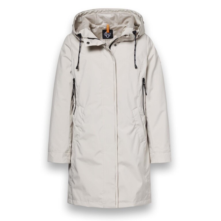 District Übergangsjacke Dandelion (Parka, mit Kapuze, wasserabweisend) beige Damen