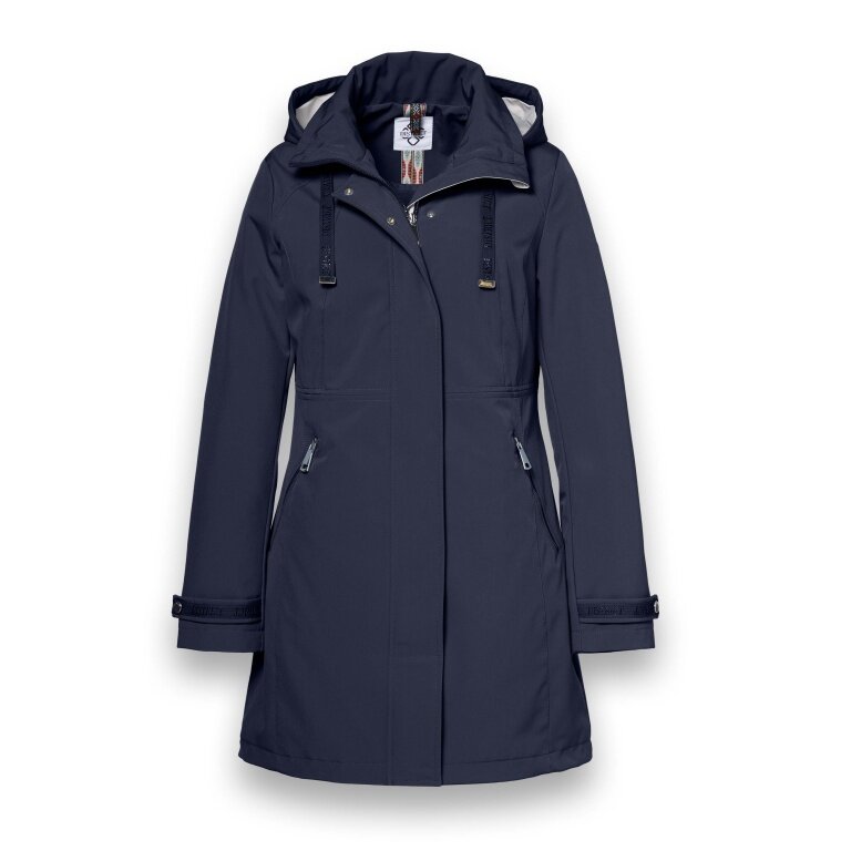 District Übergangsjacke Poppy (Parka, mit Kapuze, wasserabweisend) navyblau Damen