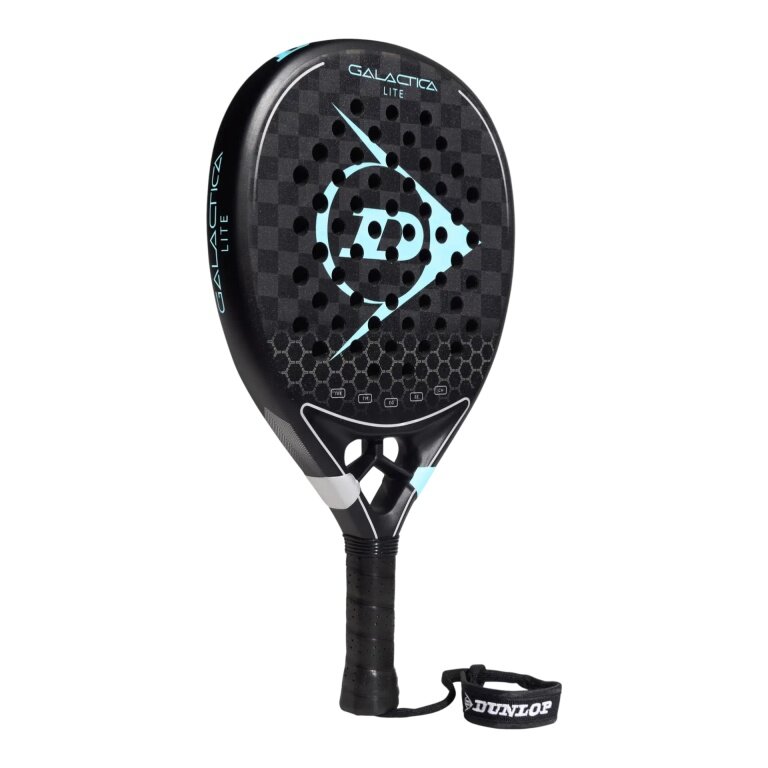 Dunlop Padelschläger Galactica Lite 350g/Rund/Turnier schwarz