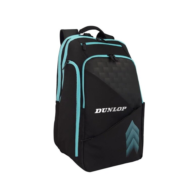 Dunlop Padel-Rucksack Elite (Haupt- und Schlägerfach) schwarz/petrol