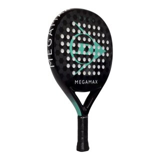 Dunlop Padelschläger Megamax 365g/Rund/Freizeit schwarz