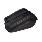 Dunlop Racketbag Paletero Elite (Padel Schlägertasche, 3 Hauptfach) schwarz/schwarz 15er