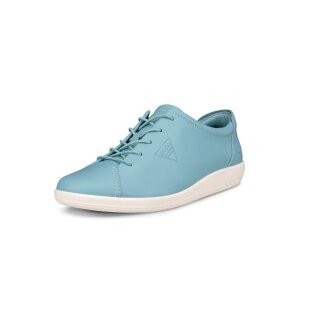 ECCO Sneaker Soft 2.0 Anniversary (ECCO Leder) hellblau Damen