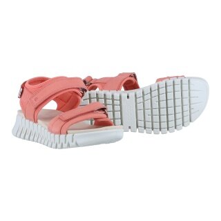 ECCO Sandale Gruuv Sol Lea (Premium-Leder) coral orange Damen
