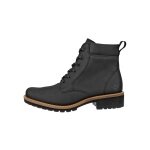 ECCO Stiefelette Elaina Lace Boot (Premium-Leder) schwarz Damen
