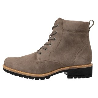 ECCO Stiefelette Elaina Lace Boot (Premium-Leder) braun Damen