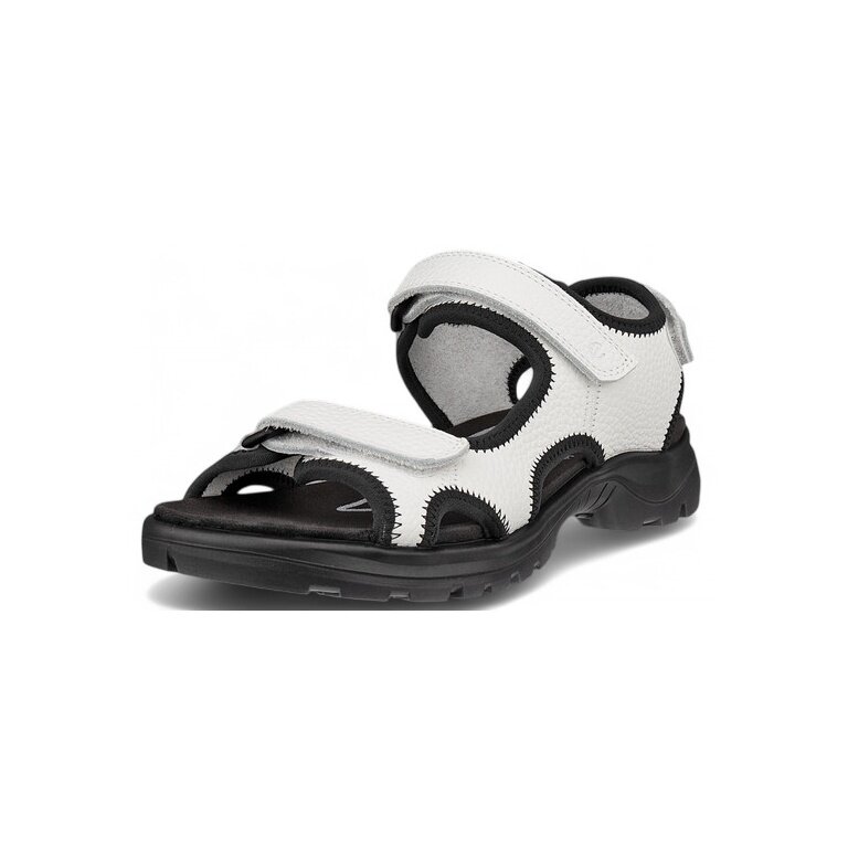 ECCO Sandale Hike 3 Strap (Leder) weiss Damen