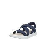 ECCO Sandale Soft (Premium-Leder) marineblau Damen