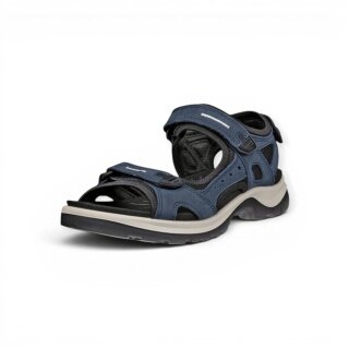 ECCO Sandale Yucatan Leder marineblau Damen