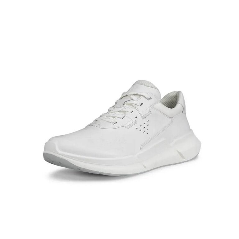 ECCO Sneaker Biom 2.2 Low Lea (Premium-Leder) weiss Damen