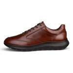 ECCO Sneaker City Stride (Vollnarbenleder) braun Herren