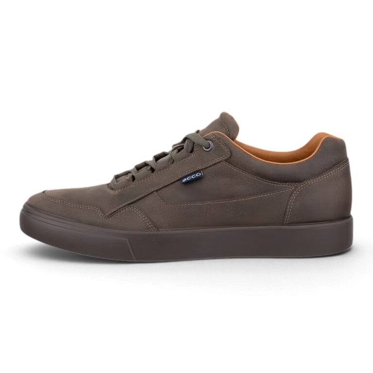 ECCO Sneaker Soft 10 (Premium-Leder) braun Herren