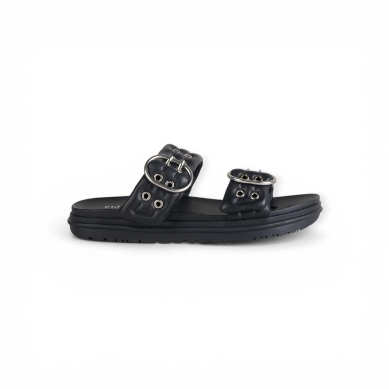 EMU Australia Sandale Bondi Buckle 2.0 (Leder) schwarz Damen