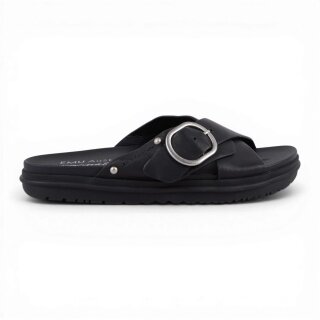 EMU Australia Sandale Ebony (Leder) schwarz Damen