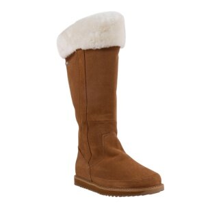 EMU Australia Winterstiefel Georgi (Veloursleder, wasserdicht) kastanienbraun Damen
