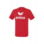 Erima Sport-Tshirt Promo (100% Polyester) rot/weiss Herren