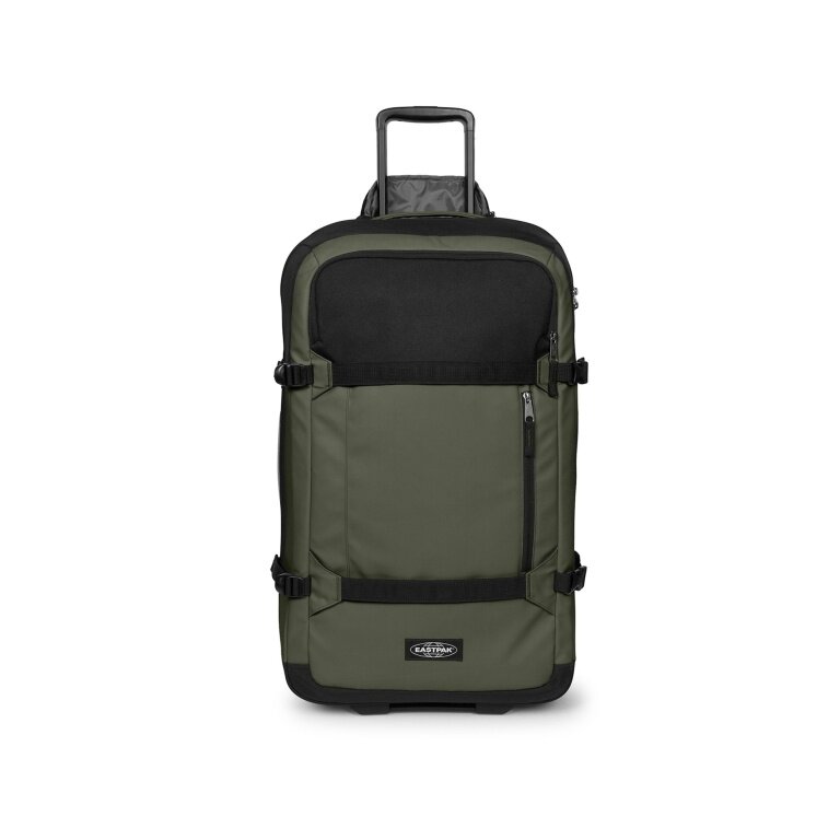 Eastpak Travel-Reisetasche Transit'r Pro L Authentic Original (mit Rollen, 105 Liter) khaki