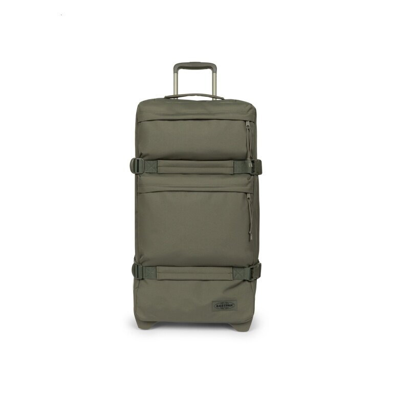 Eastpak Travel-Reisetasche Transit'r Plus M Authentic Original (mit Rollen, 75 Liter) khaki