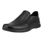 ECCO Alltag-Travelschuhe Irving (Vollnarbenleder, Slip-On) schwarz Herren