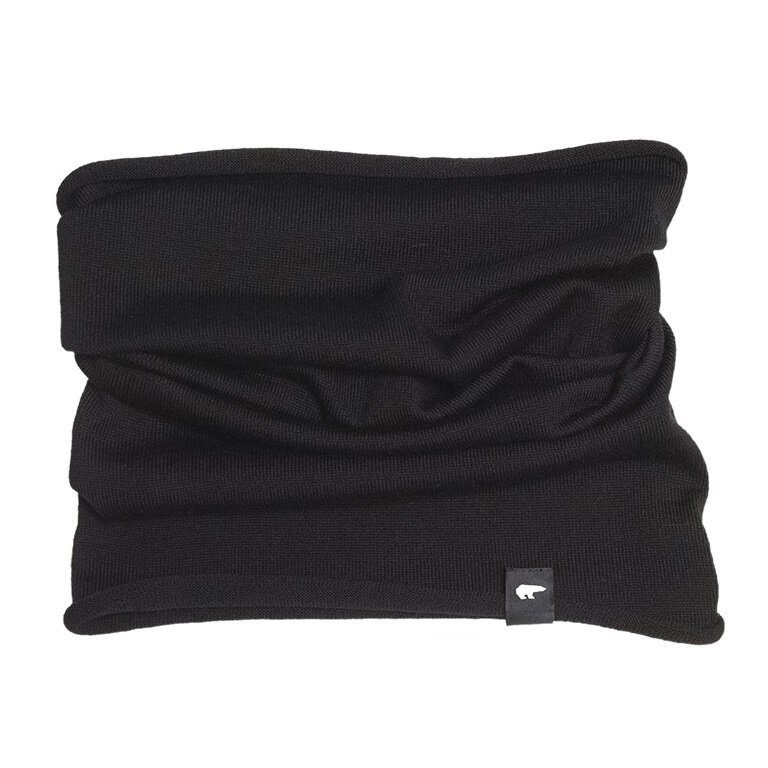 Eisbär Multifunktionstuch Pulse Merinowolle schwarz Herren