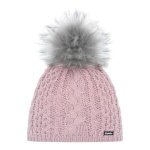 Eisbär Strickmütze (Pompon) Afra Lux - pink