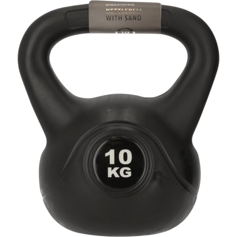 Endurance Kugelhantel Kettlebell schwarz 10kg - 1 Stück -