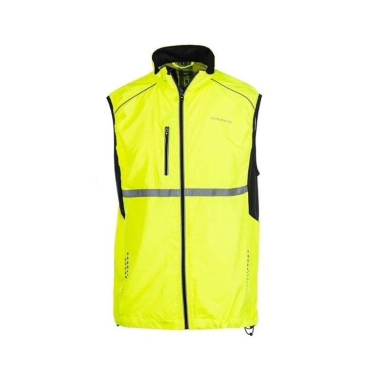 Endurance Laufweste Laupen Running Vest (reflektierend) gelb Herren