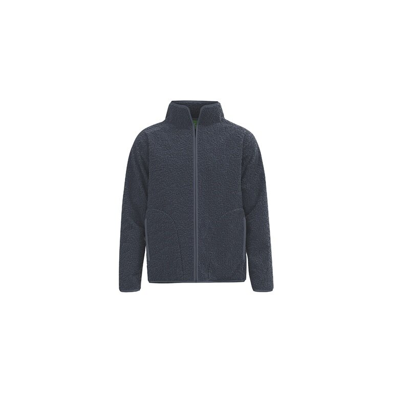 Erima Fleecejacke Teamsport (weich, angenehmes Teddy-Fleece) grau Herren