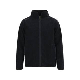 Erima Fleecejacke Teamsport (weich, angenehmes Teddy-Fleece) schwarz Herren