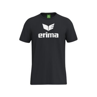 Erima Freizeit-Tshirt Promo (100% Baumwolle) 2026 schwarz Herren