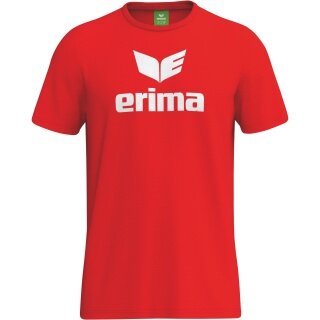 Erima Freizeit-Tshirt Promo (100% Baumwolle) 2026 rot Herren