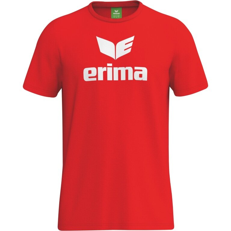 Erima Freizeit-Tshirt Promo (100% Baumwolle) 2026 rot Herren
