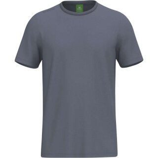 Erima Freizeit-Tshirt Teamsport (100% Baumwolle) dunkelgrau Herren