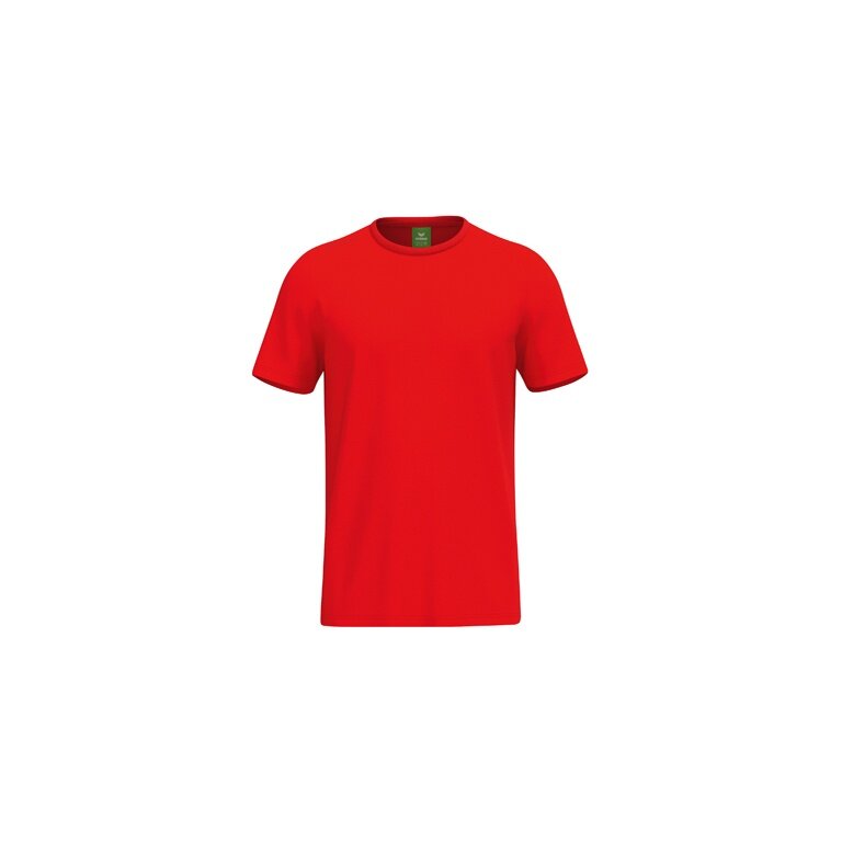Erima Freizeit-Tshirt Teamsport (100% Baumwolle) rot Herren