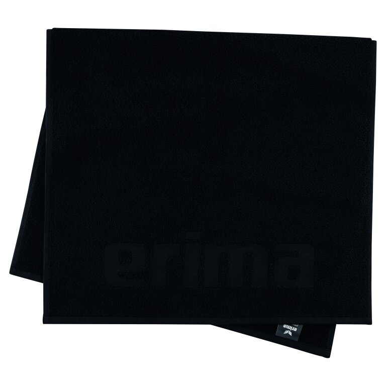 Erima Handtuch (Baumwolle) schwarz 70x140cm