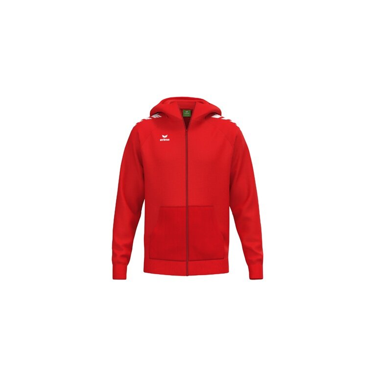 Erima Kapuzenjacke CMPT Wings Hoody (Mischgewebe) rot Herren